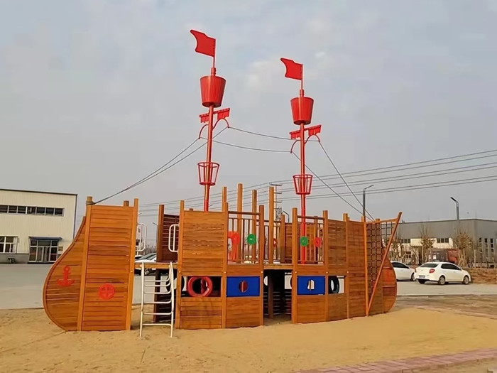 williamhill儿童户外游乐设备（船型）